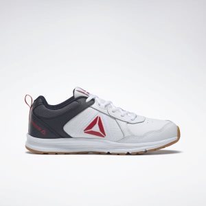 Reebok Almotio 4.0 Laufschuhe Kinder - Weiß/Navy/Rot - DE 182-VRN